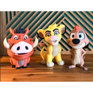 Mô hình nhân vật Vua Sư Tử - Pumba - Timon - Simba, Vua Sư Tử, quà tặng, mô hình