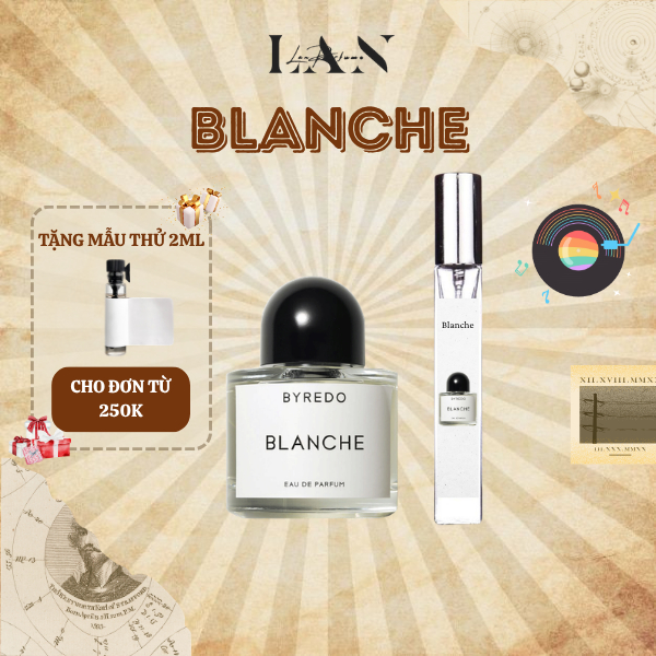 BST Nước Hoa Unisex Byredo Mojave Ghost, La Tulipe, Blanche LAN PERFUME, Tinh Dầu Nhẹ Nhàng, Thanh Lịch