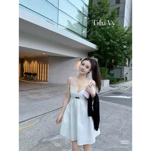 Đầm 2 dây babydoll miu