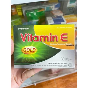 Vitamin E GOLD - Hộp 30 viên - Hỗ trợ lão hóa da