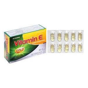 Vitamin E GOLD - Hộp 30 viên - Hỗ trợ lão hóa da