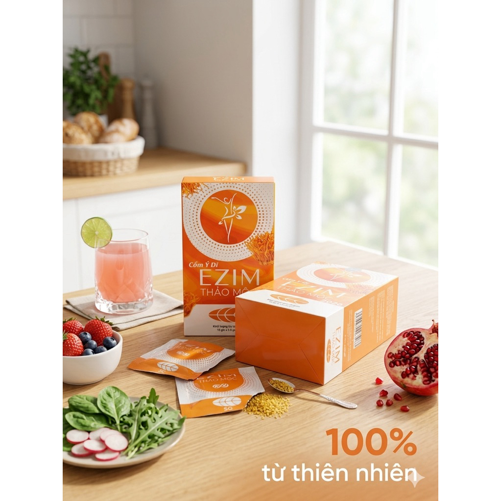 2 Hộp Cốm Ezim Thảo Mộc