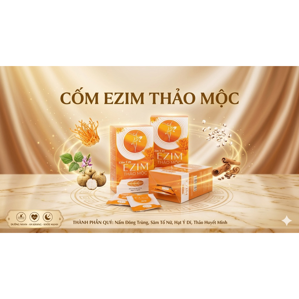 2 Hộp Cốm Ezim Thảo Mộc