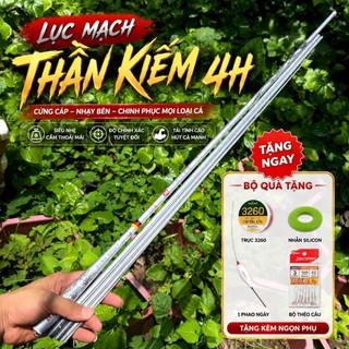 Cần Câu Đài Lục Mạch Thần Kiếm 4h Tặng Kèm Phụ Kiện Cao Cấp