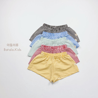 (Deal mở bán) Quần đùi cho bé Batala Kids, Quần đũi kẻ cho bé trai và bé gái mềm mát QUẦN SHORT KẺ SỌC cho bé từ 10-25kg