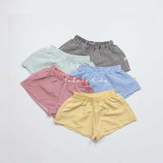 (Deal mở bán) Quần đùi cho bé Batala Kids, Quần đũi kẻ cho bé trai và bé gái mềm mát QUẦN SHORT KẺ SỌC cho bé từ 10-25kg