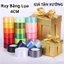 Cuộn Duy Băng 4CM Vải Lụa Satin Bản Dài 22m Nhiều Màu Sắc Làm Nơ Gói Hoa, Trang Trí