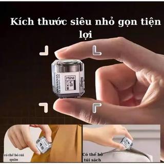Máy Cạo Râu 2 in 1 ( Cạo Râu & Tỉa Lông Mũi ) model K9, Có Màn Led Hiển Thị, Kích Thước Nhỏ Gọn, Lưỡi Dao Tự Mài