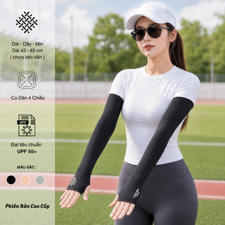 [ Cao Cấp ] Găng Tay Chống Nắng Chống Tia UV Tiêu Chuẩn UPF50+ Phù Hợp Nam Nữ