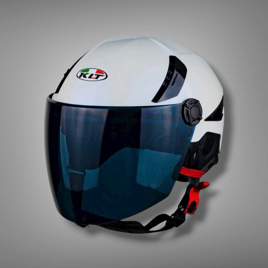 Mũ Bảo Hiểm 1/2 KLT Tiger Jet K6- Tặng Kèm Tem Mod-Miễn Phí Vận Chuyển