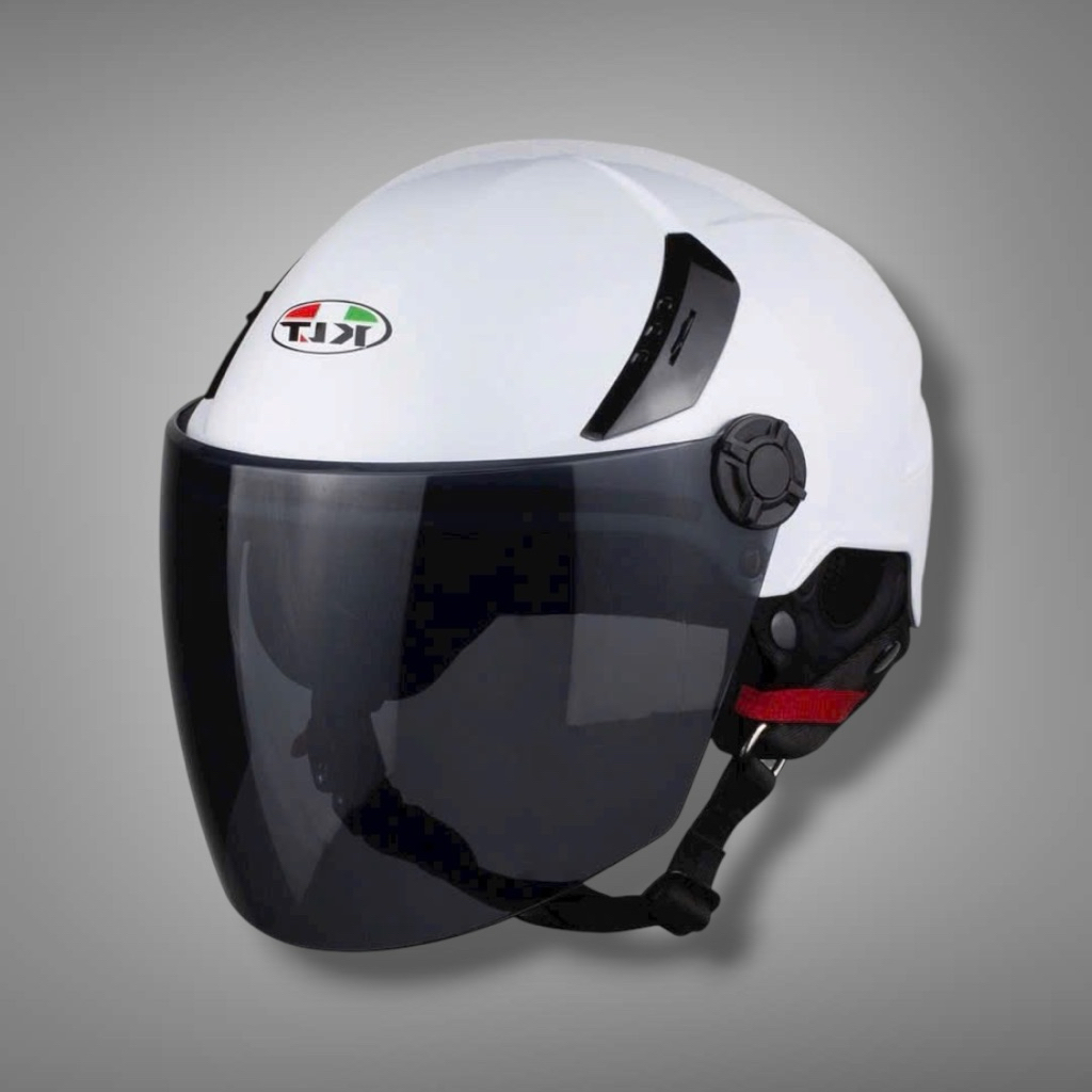 Mũ Bảo Hiểm 1/2 KLT Tiger Jet K6- Tặng Kèm Tem Mod-Miễn Phí Vận Chuyển