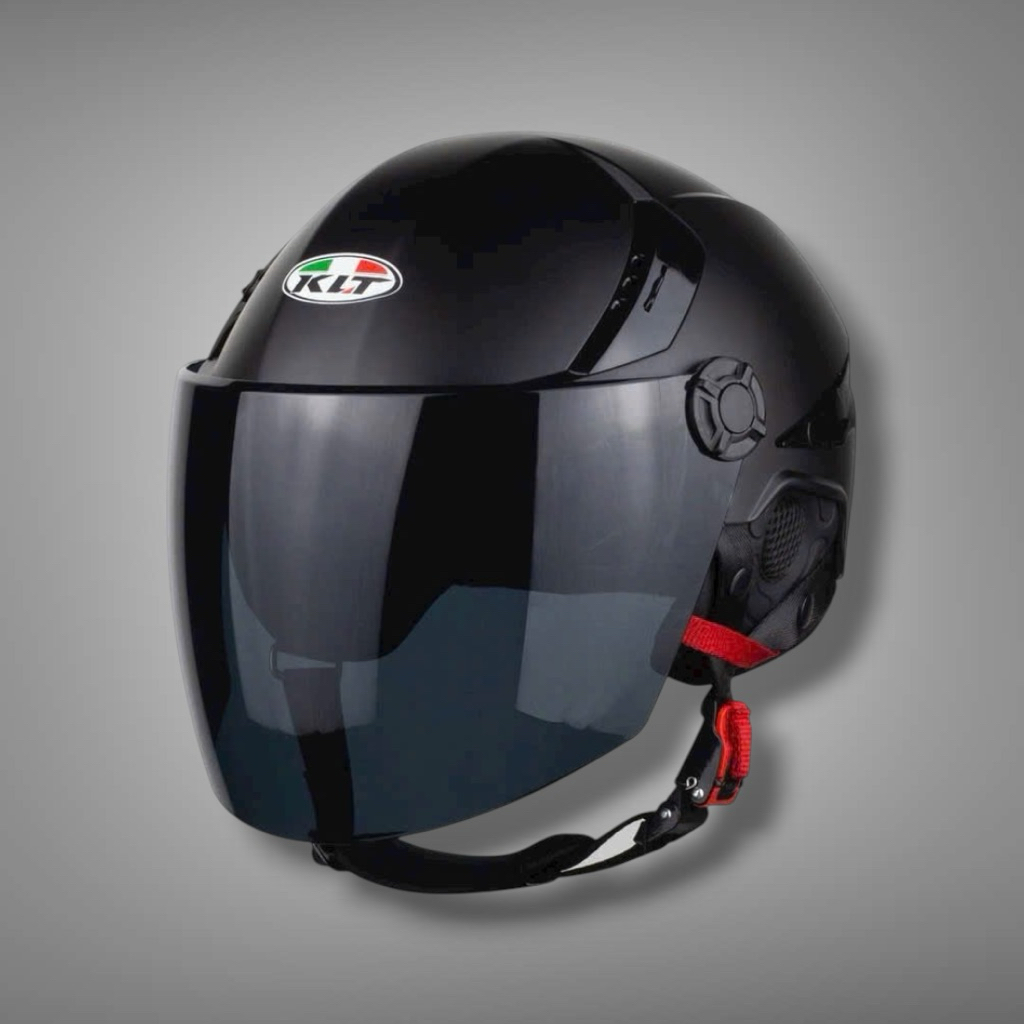 Mũ Bảo Hiểm 1/2 KLT Tiger Jet K6- Tặng Kèm Tem Mod-Miễn Phí Vận Chuyển