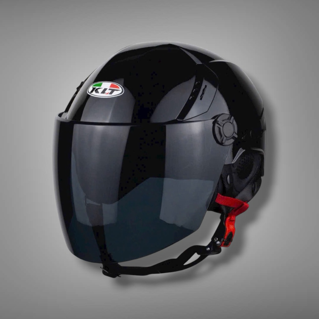 Mũ Bảo Hiểm 1/2 KLT Tiger Jet K6- Tặng Kèm Tem Mod-Miễn Phí Vận Chuyển