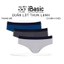 Combo 3 quần lót nam iBasic brief tam giác thun lạnh PANM111
