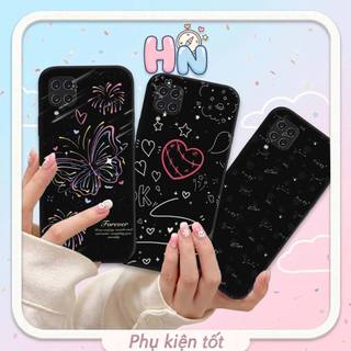 Ốp lưng Samsung A12 / M12 in hình trái tim, dễ thương ,cute siêu đẹp cho nữ