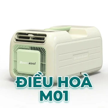Điều Hòa Di Động HI-Kool M01 - Máy Lạnh Mini Cắm Trại 1400W Nhỏ Gọn Tiết Kiệm Điện Chính Hãng