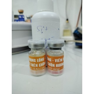 BỘ SỐ 03 RỤNG LÔNG GHẺ LỠ, VIÊM DA TIẾT DỊCH TRÊN CHỒN HƯƠNG