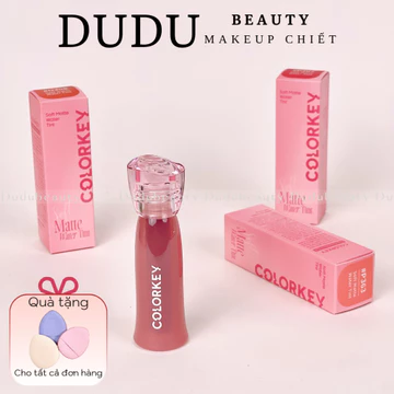 Son Kem Lì Colorkey Siêu Mịn Môi Soft Matte Water Tint
