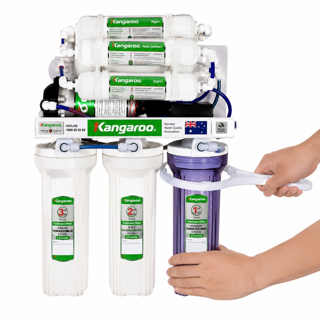 Tay gông vặn mở đóng cho cốc lọc thô số 123 kích thước 10 inch
