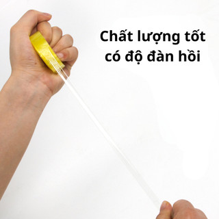 Băng Keo Văn Phòng Nhỏ Gọn Rộng 1,2cm Trong Suốt - Gói 12 Cuộn Tiện Dụng Cho Học Tập Và Làm Việc