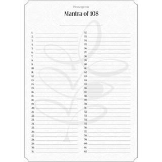 [Presage.vn] Shakti Mantra, Mantra of 108, Om Mani Padme Hum - Combo 9 Tờ