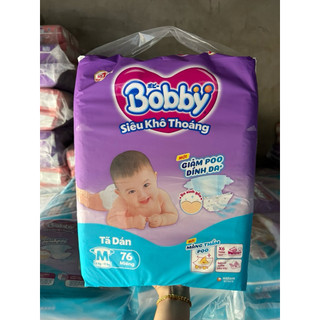(COMBO 2 GÓI) Tã dán Bobby Super Jumbo S80/M76