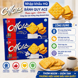 Bánh quy ace cracker haitai hàn quốc 364g
