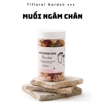 (Hủ 350g ) Muối thảo dược HYMALAYA ngâm chân cực kì tốt cho sức khoẻ_made by TIFLORAL GARDEN