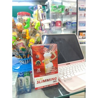 Viên uống giảm cân Gold Slimming (Hộp 20 viên)