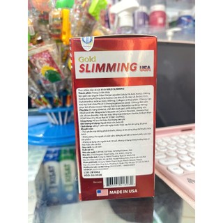Viên uống giảm cân Gold Slimming (Hộp 20 viên)