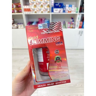 Viên uống giảm cân Gold Slimming (Hộp 20 viên)