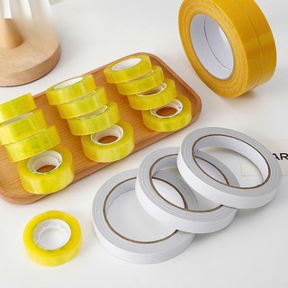 Băng Keo Văn Phòng Nhỏ Gọn Rộng 1,2cm Trong Suốt - Gói 12 Cuộn Tiện Dụng Cho Học Tập Và Làm Việc
