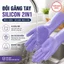Combo 2 Đôi Găng Tay Rửa Chén Bát Silicon Vệ Sinh Nhà Cửa 2in1 (2 đôi)