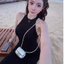 Đầm ba lổ dáng dài có mút , chất thun Ladong thời trang