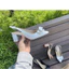 Giày sandal nữ cao gót 5 phân gót vuông mũi nhọn Annmodels phối nơ thời trang Hàn Quốc-Min064XMNO