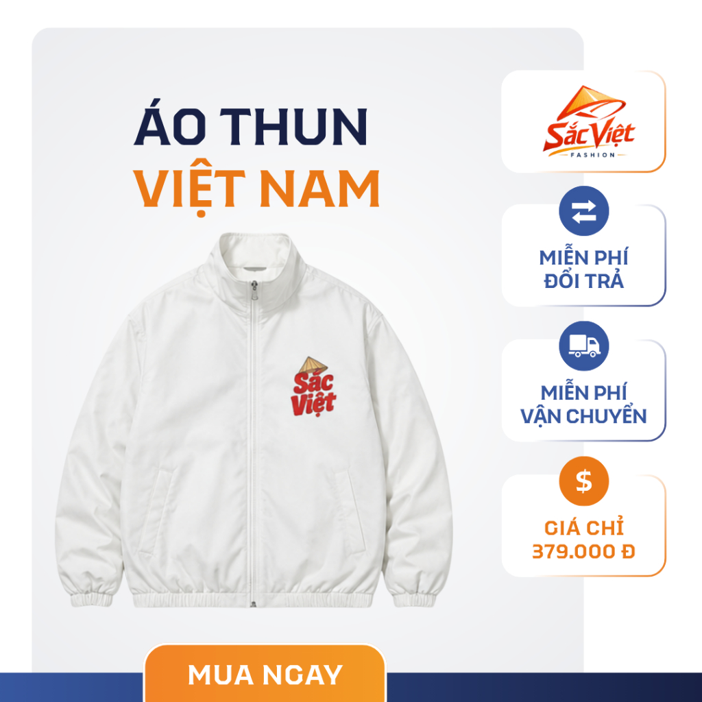 Áo Bomber Việt Nam Nam Nữ Local Brand Form Oversize Sắc Việt Fashion