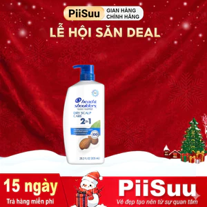 Dầu gội và xả 2in1 hạnh nhân Head & Shoulders Dry Scalp Care chai 835ml