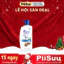 Dầu gội và xả 2in1 hạnh nhân Head & Shoulders Dry Scalp Care chai 835ml