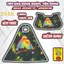 Tem Dán Yếm Nhựa Nhám SH 2017-2019 Họa Tiết Hoạt Hình - Decal Chống Trầy Yếm Xe Máy Cao Cấp