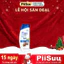 Dầu gội xả 2in1 Head & Shoulders Dry Scalp 613ml giảm gàu, dưỡng ẩm da đầu