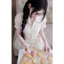 Set áo sơmi croptop ren hoa tay bồng kèm chân váy ngắn xoè tiểu thư , Set đồ nữ bánh bèo thanh lịch chất liệu ren boi cc