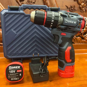 Bộ Khoan 18V Drew. Tặng 5 Mũi Khoan và Bộ Vít