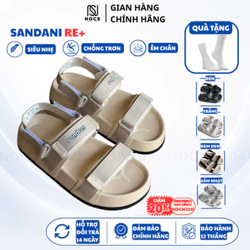 Giày Sandal Nữ SANDANI RE+ 2 Quai Ngang Dép Nữ Quai Hậu Thời Trang Giày Nữ Nhẹ Êm Bền NOC SANDAL
