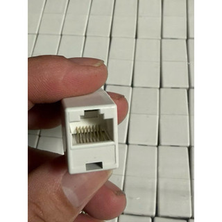 đầu nối mạng màu trắng  Rj45, cầu nối mạng rj45, đầu nối dây mạng rj45, đầu nối dây mạng