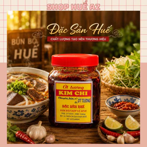 Ớt tương Kim Chi hũ 200g - dùng với nước mắm, nước tương, kho cá thịt, bánh tráng trộn, kim chi