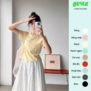 ÁO THUN CRT BOXY DÁNG NỮ 2026 DỄ THƯƠNG DỄ PHỐI ĐỒ