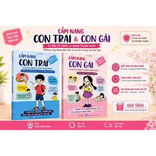 Sách - Cẩm nang con trai + Cẩm nang con gái