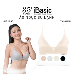 Combo 3 Áo ngực su iBasic tàng hình không đường may, không lộ viền - Độc quyền Tháng 7