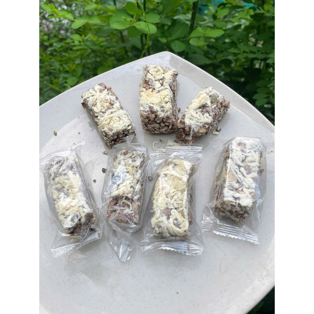 Thanh Gạo Lứt Chà Bông 250g Healthy Corner - Bánh Gạo Lứt Ăn Kiêng, Snack Healthy Giảm Cân