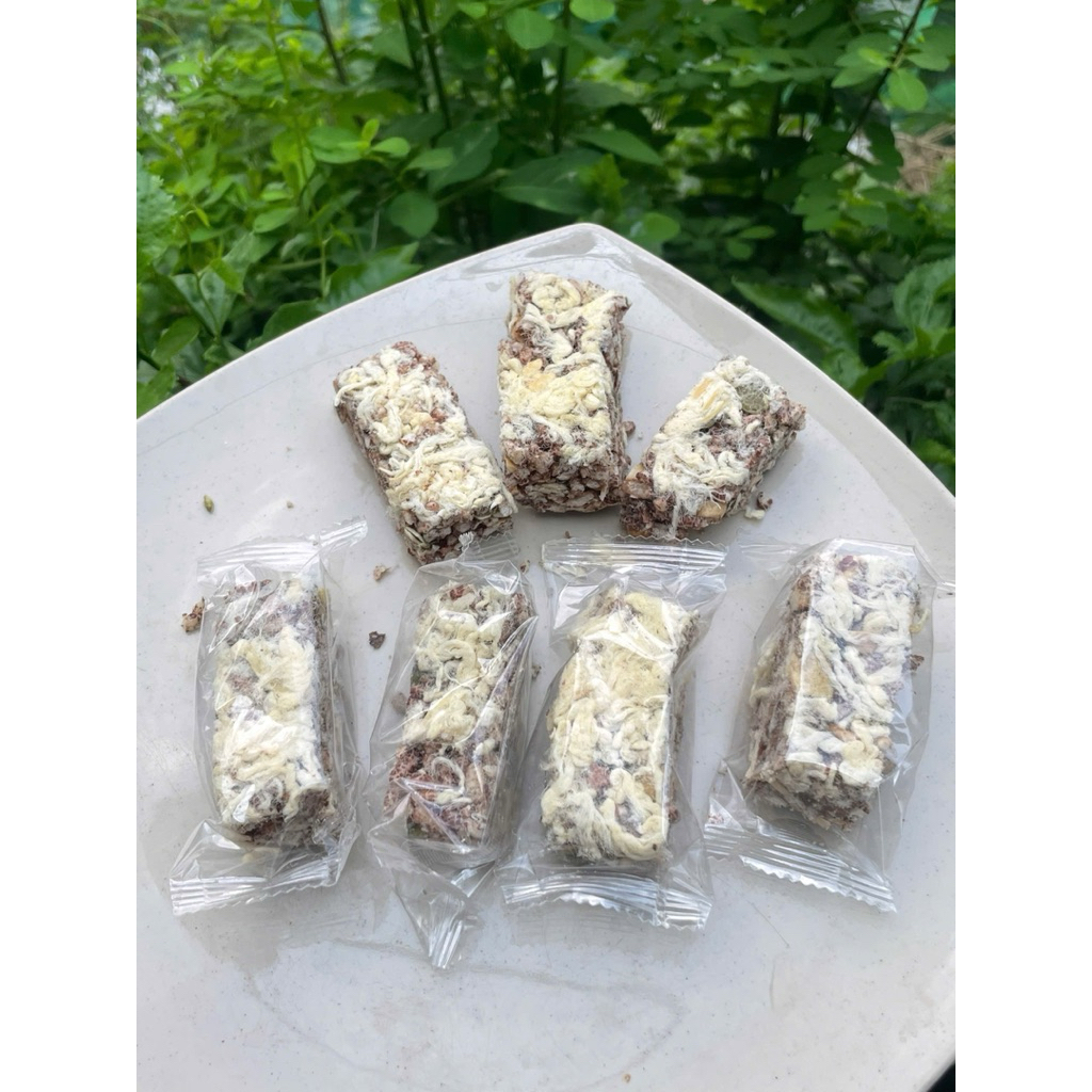 Thanh Gạo Lứt Chà Bông 250g Healthy Corner - Bánh Gạo Lứt Ăn Kiêng, Snack Healthy Giảm Cân